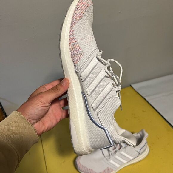Adidas Ultra Boost 1.0 Cloud White / Blue Dawn S23 / Beam Pink F22 Size 14